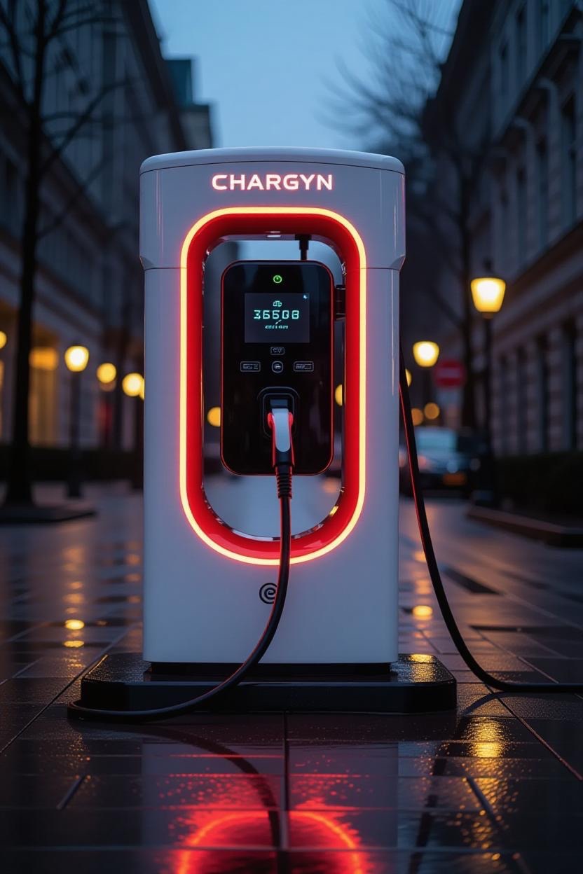 Chargyn site at night